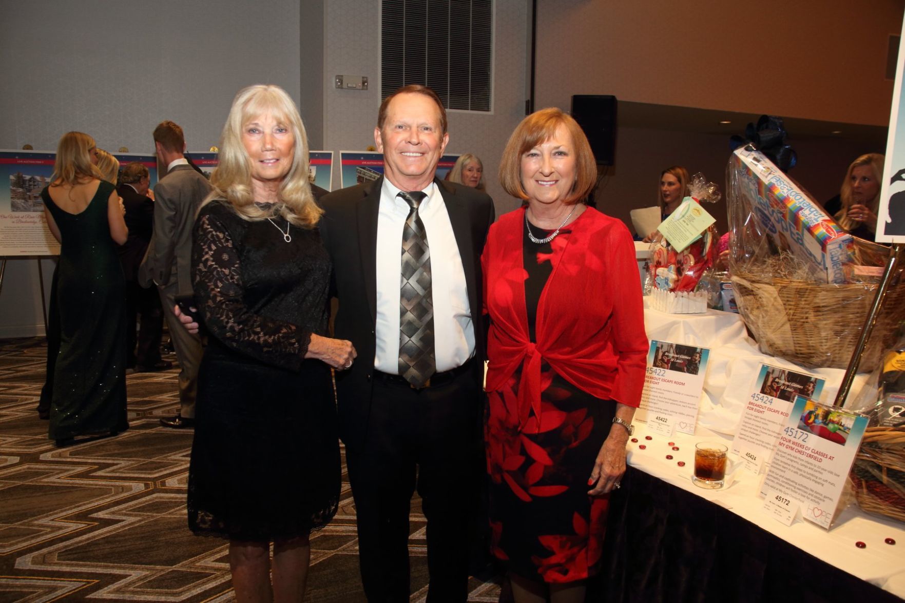 Debbie and Ray Higgins, Patsy Horowitz
